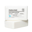 Marlowe moisturizing soap bar with sage and fir, natural bar soap featuring earthy herbal scents and gentle cleansing properties.