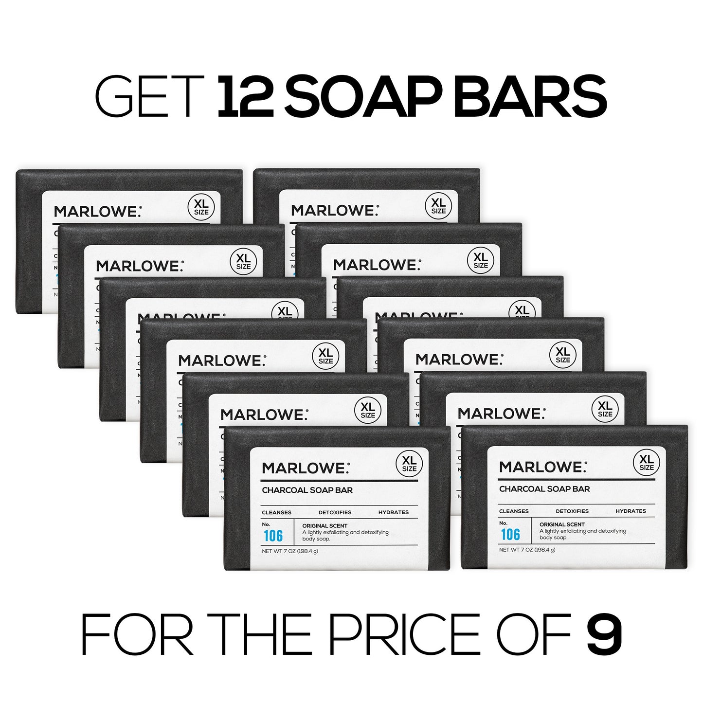 No. 106 Charcoal Soap Bar