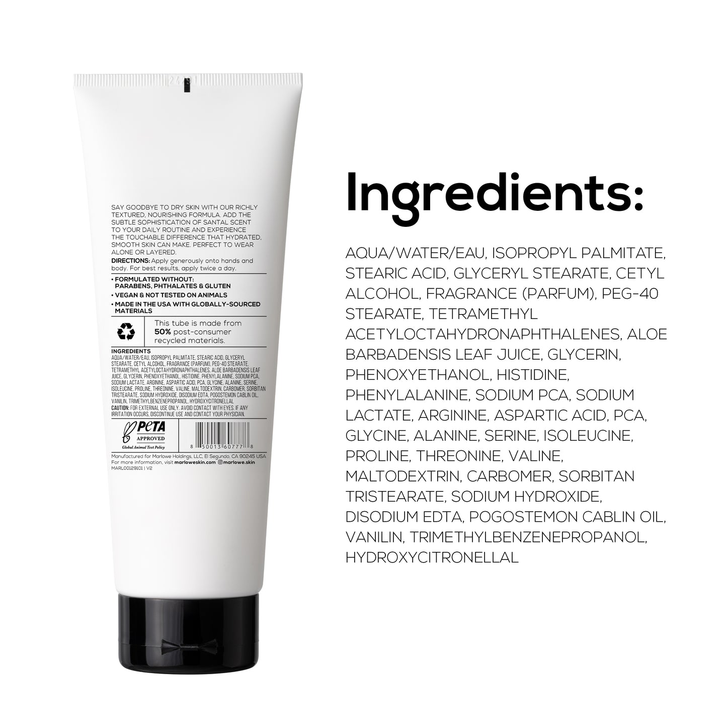 No. 002 Body Lotion 8 oz - Santal