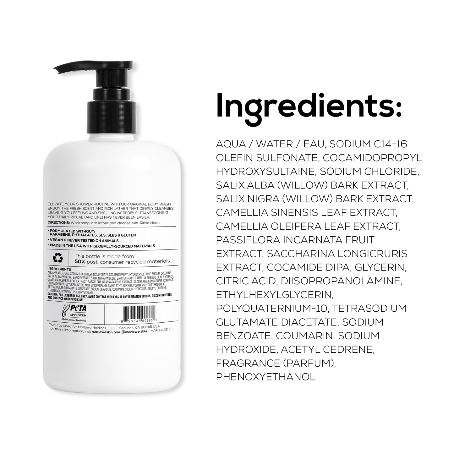 No. 103 Body Wash - Original Sage + Fir