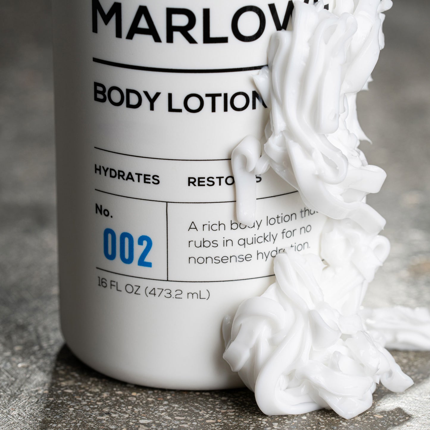 MARLOWE. No. 002 Men's Body Lotion