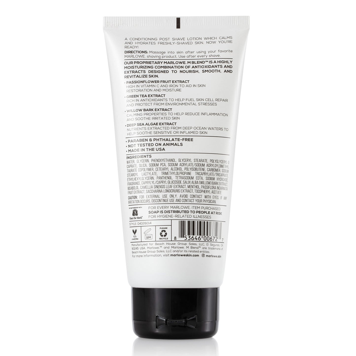 No. 144 Post Shave Lotion 6 Oz