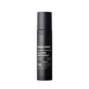 MARLOWE cedarwood and sea salt body spray bottle with spray nozzle, close-up of the natural fragrance product.