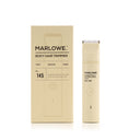 MARLOWE waterproof body hair trimmer in desert color, showing a close-up of the sleek, ergonomic design for body grooming.