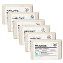 Bar soap from MARLOWE. featuring a natural sage and fir scent, shown in a six-pack packaging.