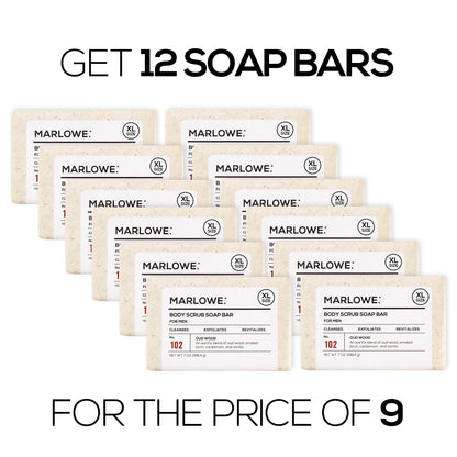 No. 102 Body Scrub Soap Bar - Oud Wood