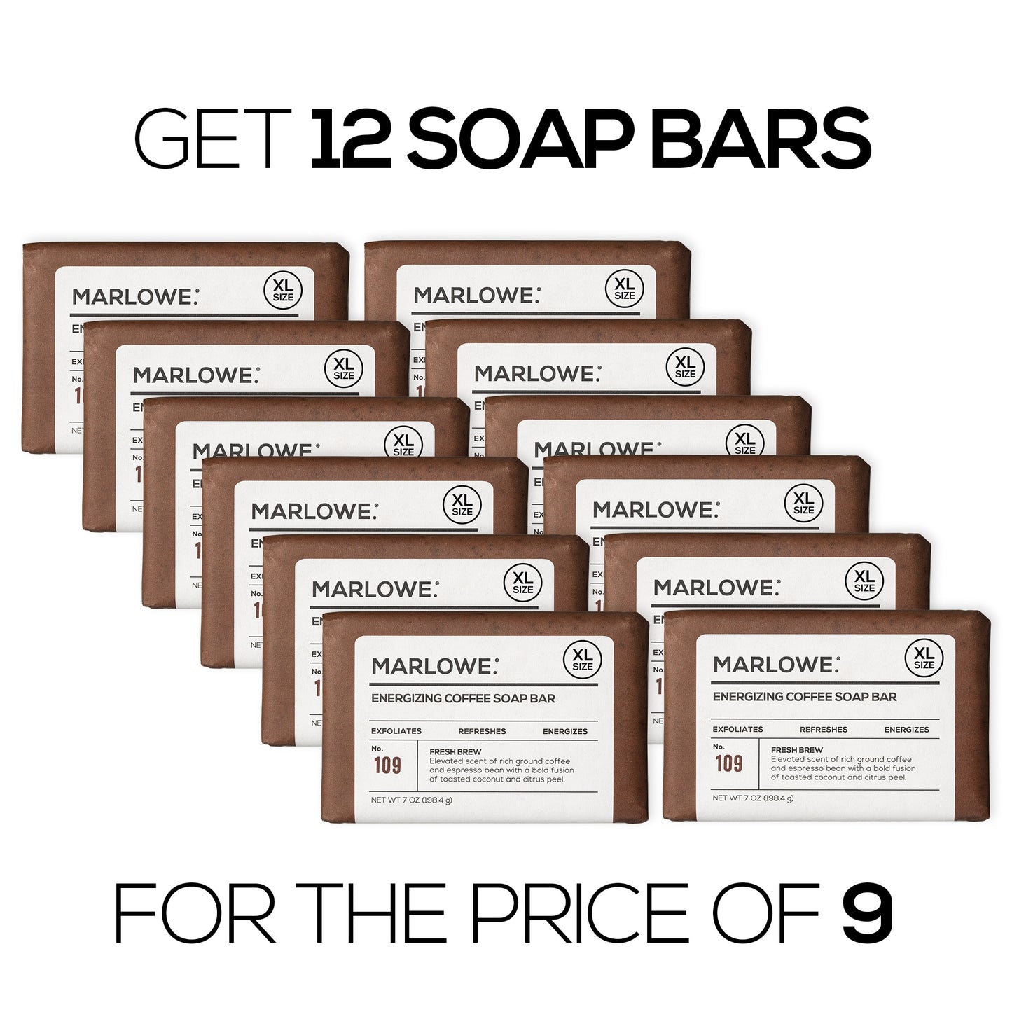 No. 109 Energizing Coffee Soap Bar