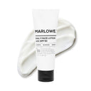 MARLOWE Daily Face Lotion with SPF 50, lightweight moisturizer for everyday sun protection and hydration.