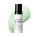 MARLOWE gentle foaming facial cleanser in a clear bottle with a pump, showing the product's clean and minimalist design.