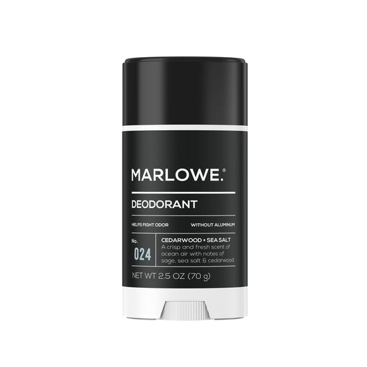No. 024 Deodorant - 2.5 oz - Cedarwood + Sea Salt