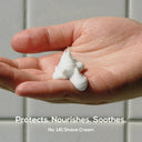 Marlowe shave set featuring a shaving cream tube and brush for a smooth, comfortable shaving experience.
