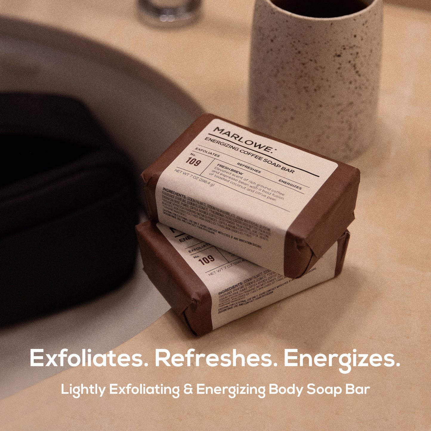 No. 109 Energizing Coffee Soap Bar