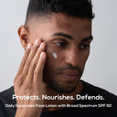 Daily Face Lotion SPF 50 Sunscreen, Fragrance-Free