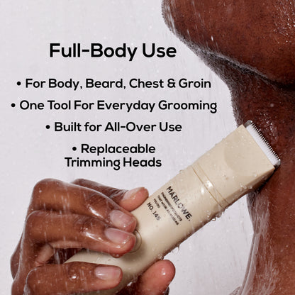 No. 145 Waterproof Body Hair Trimmer