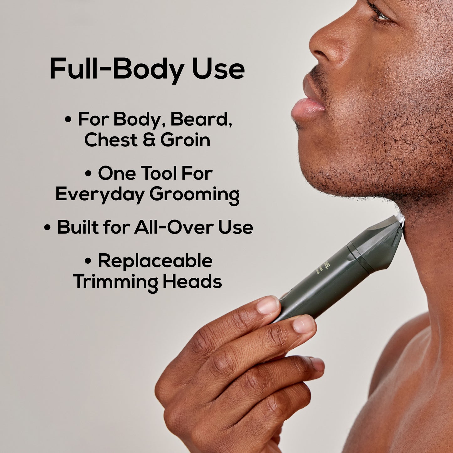 No. 145 Waterproof Body Hair Trimmer