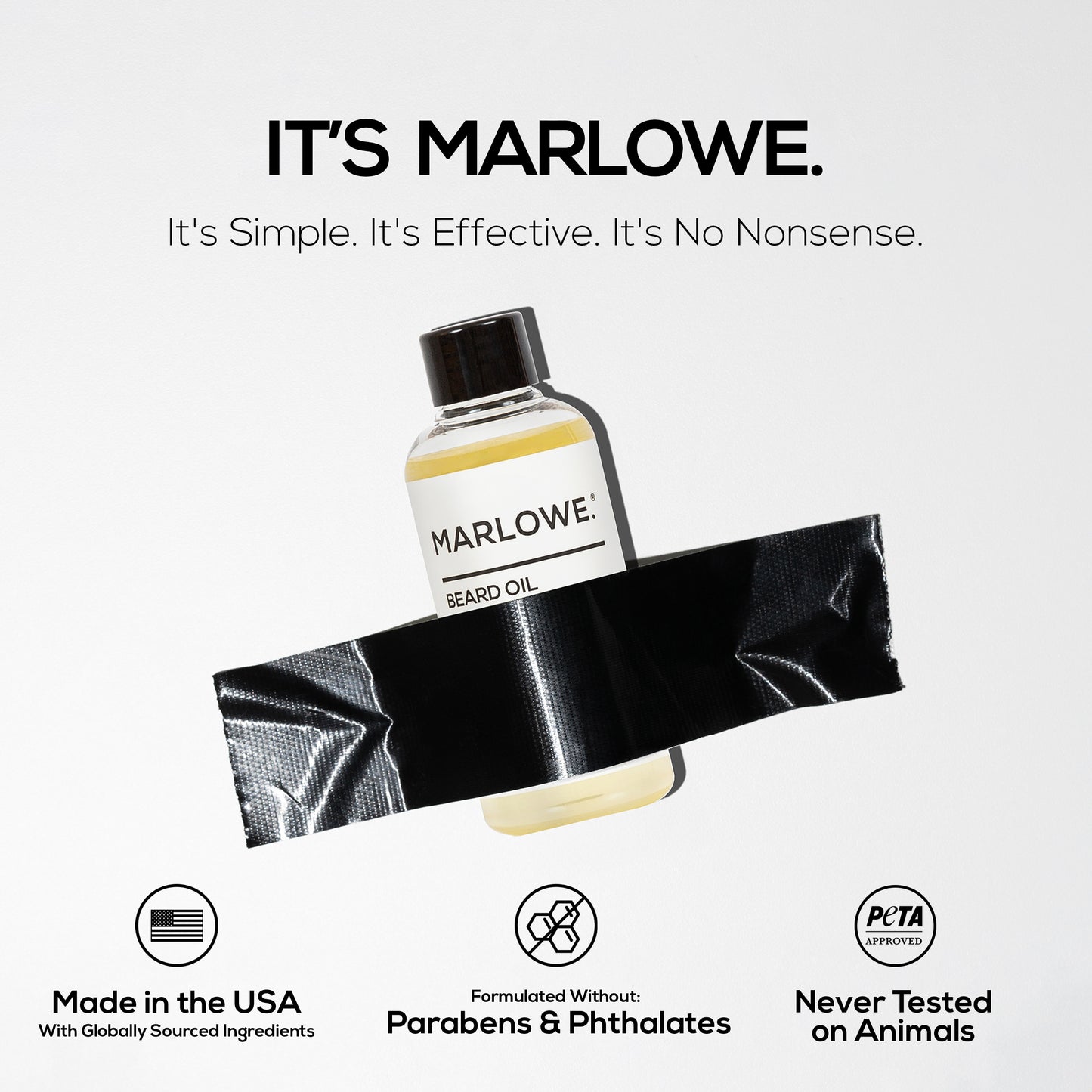 No. 143 Beard Oil 3oz - MARLOWE Skin