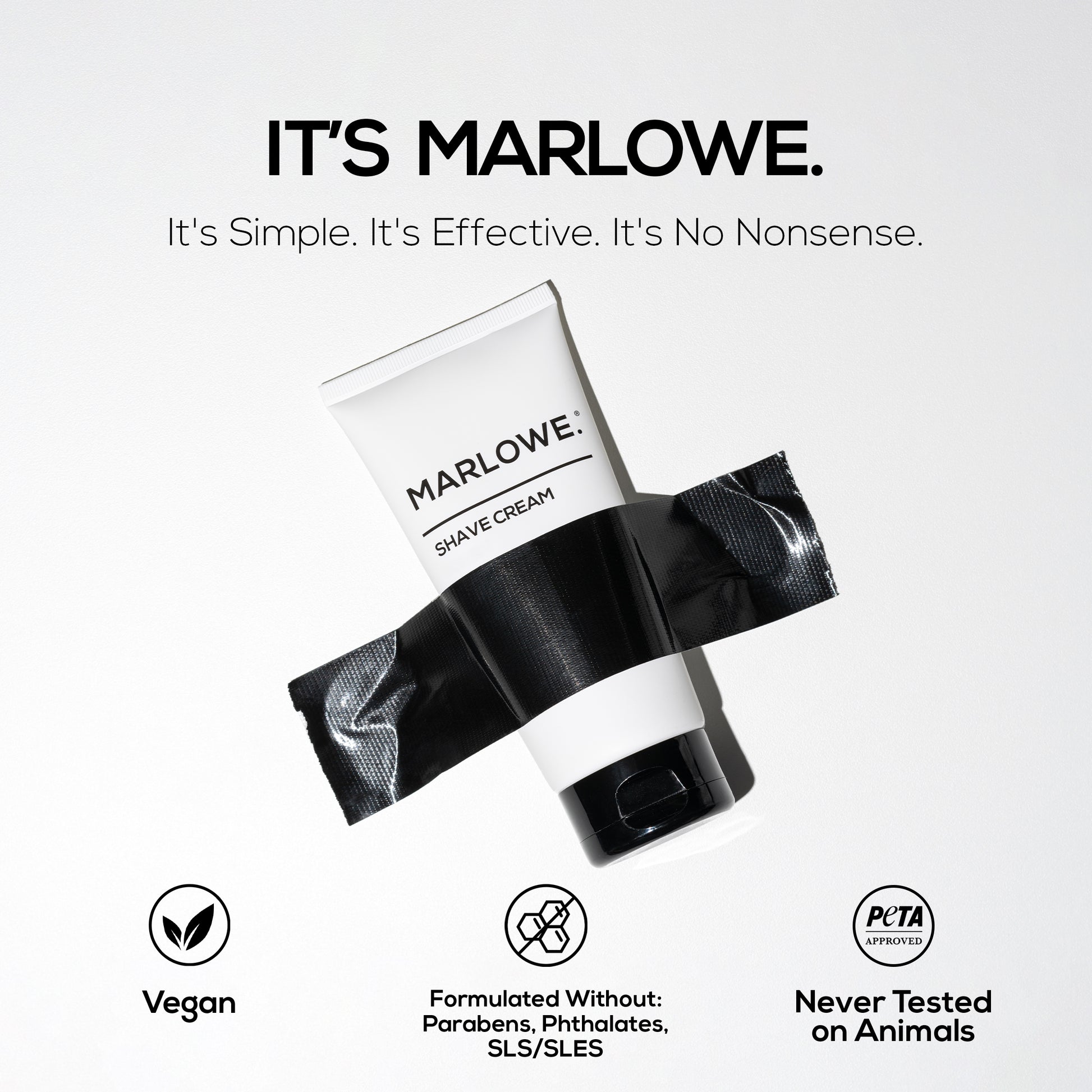 No. 141 Shave Cream 6 oz - MARLOWE Skin