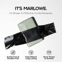 MARLOWE Lightly Exfoliating Neroli Soap Bar with natural ingredients and textured surface for gentle skincare.