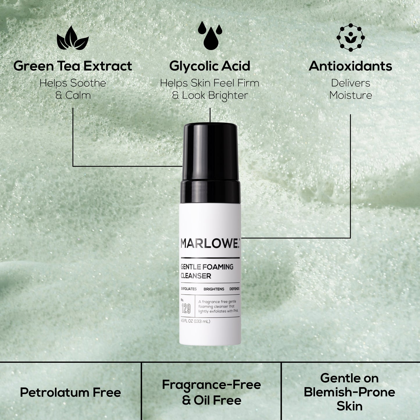 No. 129 Gentle Foaming Cleanser