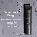 MARLOWE waterproof body hair trimmer with water-resistant design, ideal for safe and easy body grooming.