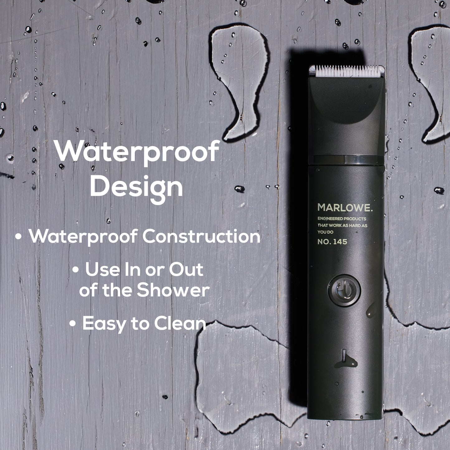 No. 145 Waterproof Body Hair Trimmer