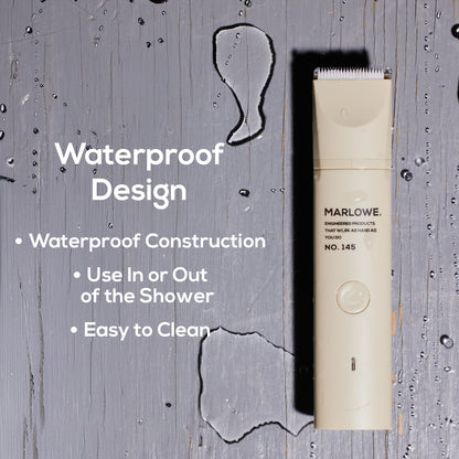 No. 145 Waterproof Body Hair Trimmer
