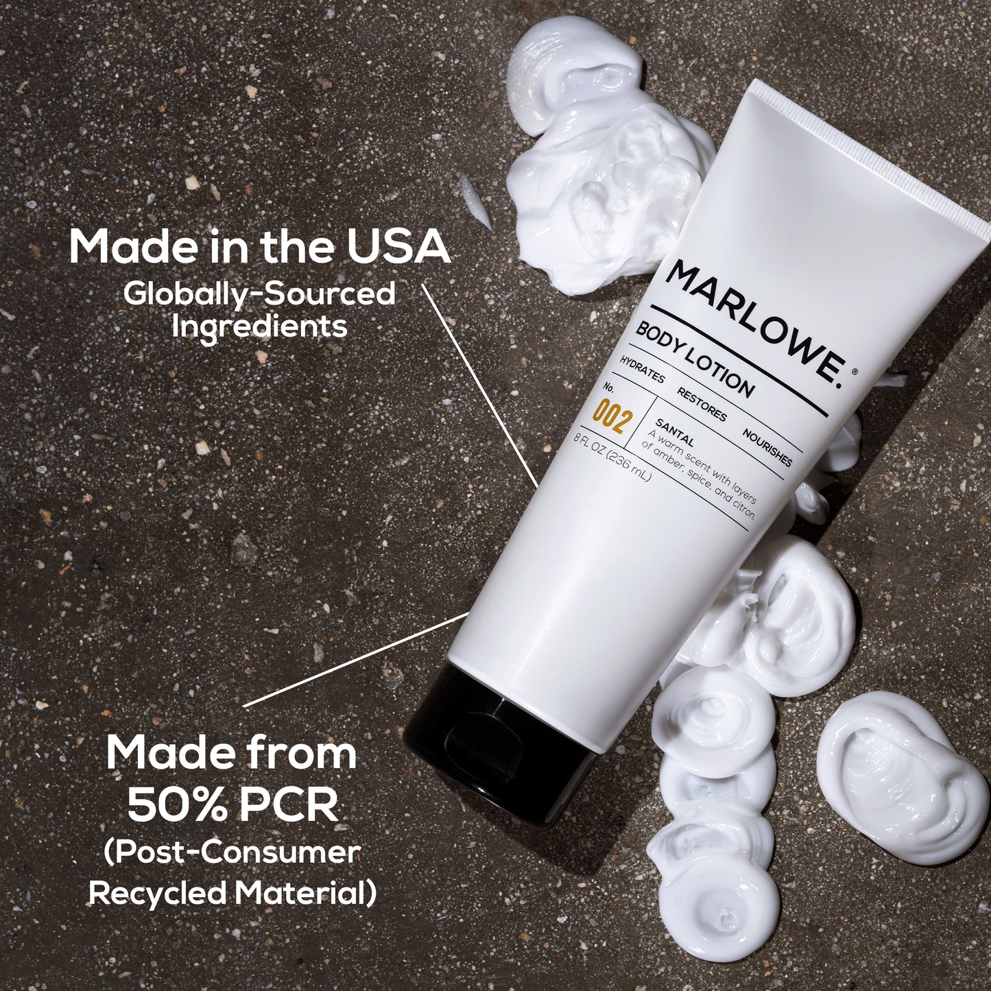 No. 002 Body Lotion 8 oz - Santal