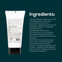 MARLOWE. facial cleanser bottle with ingredient list displayed, showcasing a gentle face cleanser for healthy skin.