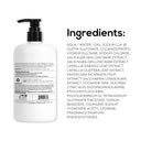 MARLOWE. Original Sage and Fir body wash bottle with fresh sage and fir plant ingredients visible on the label.