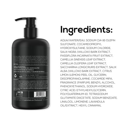 No. 103 Body Wash- Cedarwood + Sea Salt