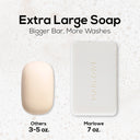 Marlowe moisturizing soap bar featuring original sage and fir, showcasing the natural soap with herbal scent and smooth texture.