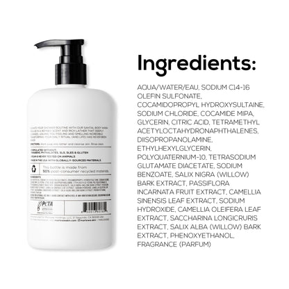 No. 103 Body Wash- Santal