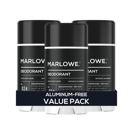 No. 024 Deodorant - 2.5 oz - Cedarwood + Sea Salt 3-Pack