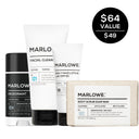 Men's Simple Skincare Set — Cedarwood + Sea Salt