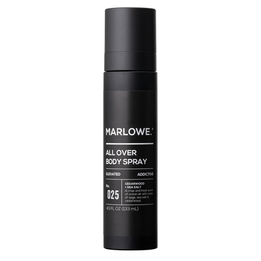 MARLOWE. No. 025 Cedarwood + Sea Salt All Over Body Spray