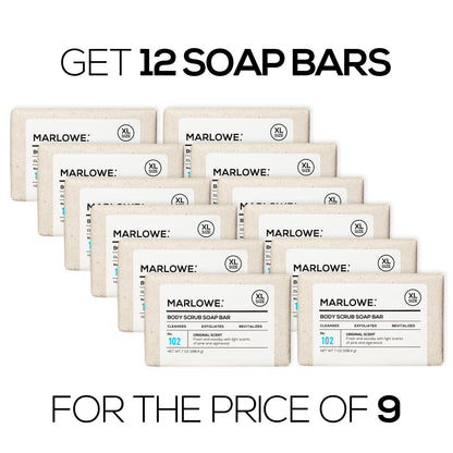 No. 102 Body Scrub Soap Bar - Original Sage + Fir