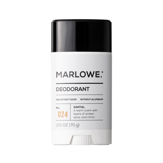 MARLOWE. No. 024 Men's Santal Deodorant - Front Detail