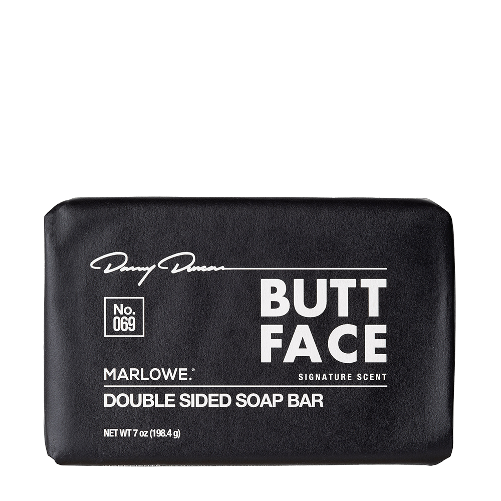 MARLOWE. Butt Face Dual Sided Soap Bar