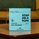 MARLOWE Danny soap on a rope featuring a fun, colorful design, perfect for hanging and easy to use in the shower.