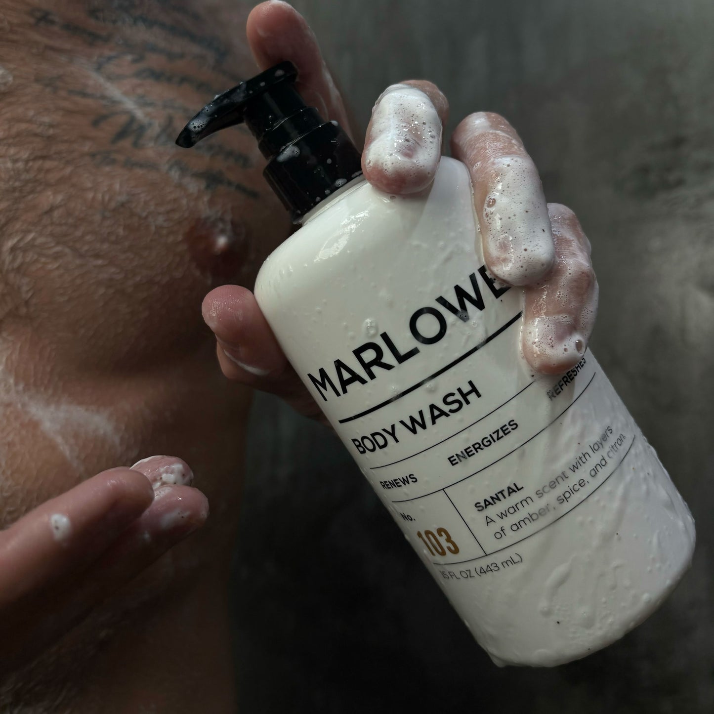 MARLOWE. No. 103 Santal Body Wash