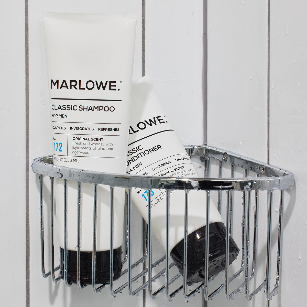MARLOWE. Herren Duschgel Nr. 103 – 473 Ml, Mit Aloe & Green Tea, Erfrischend & Energetisierend – Für Alle Hauttypen