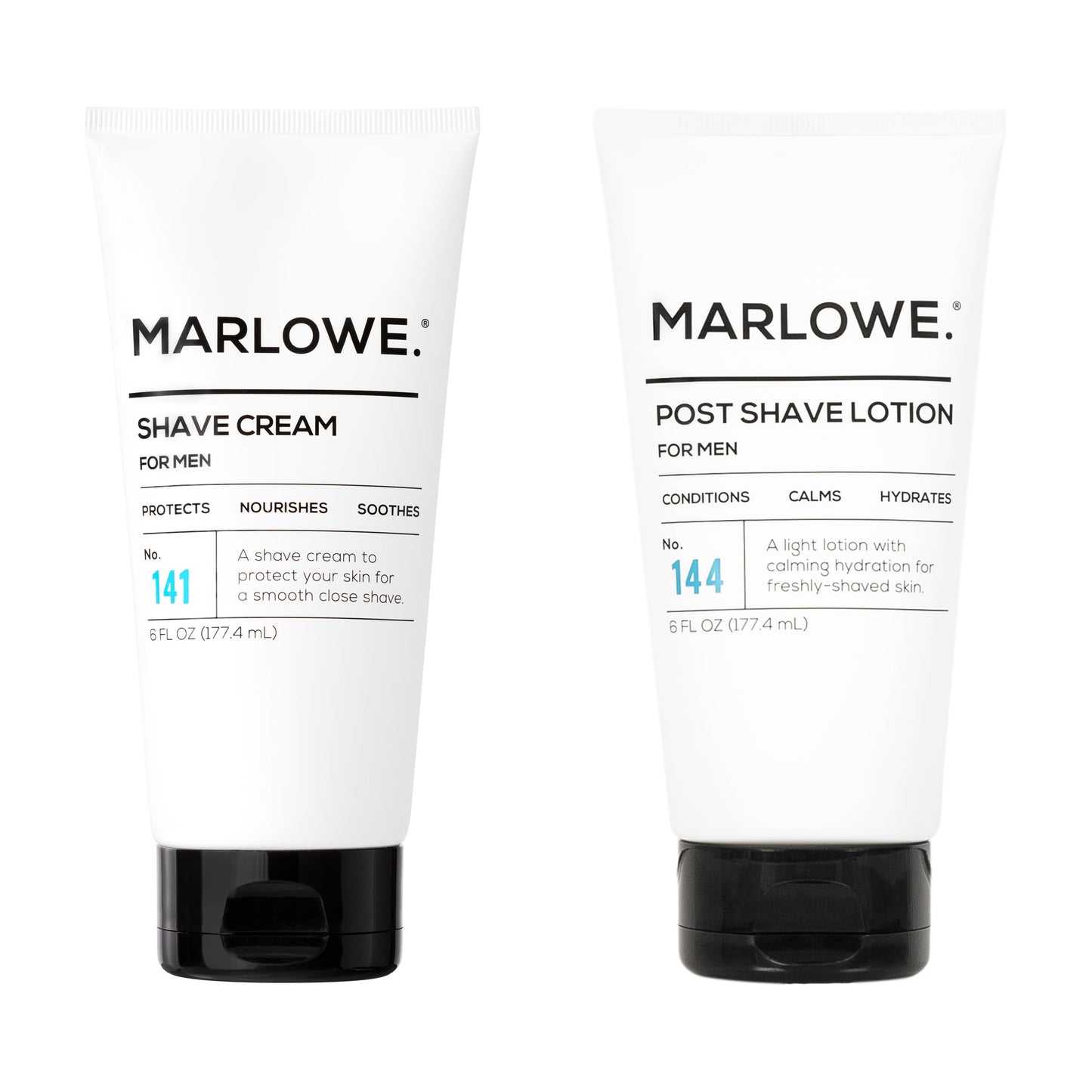 MARLOWE. Shave Bundle (Shave Cream & Post Shave Lotion)