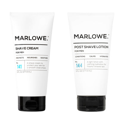 MARLOWE. Shave Bundle (Shave Cream & Post Shave Lotion)