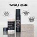 The Gym Set — Cedarwood + Sea Salt