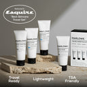 Travel Face and Body Kit, TSA-Approved, 4-Pieces