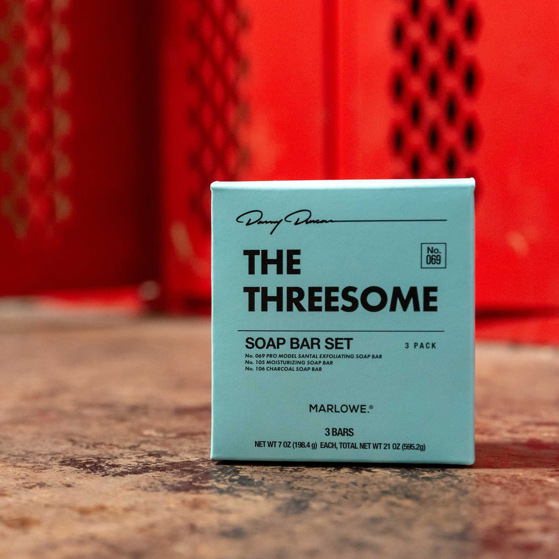 MARLOWE. x Danny Duncan "The Threesome" Soap Bar Set