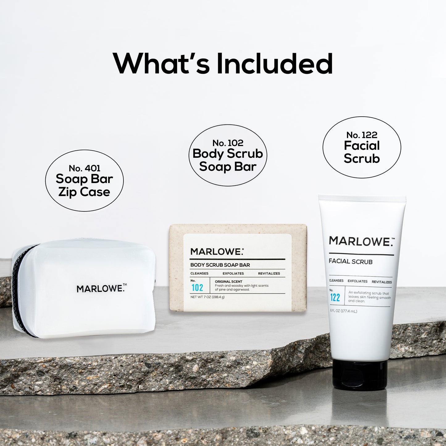 Face and Body Scrub Set