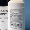 Marlowe Original Sage and Fir body deodorant stick, natural scent with sage and fir, in a sleek white container.