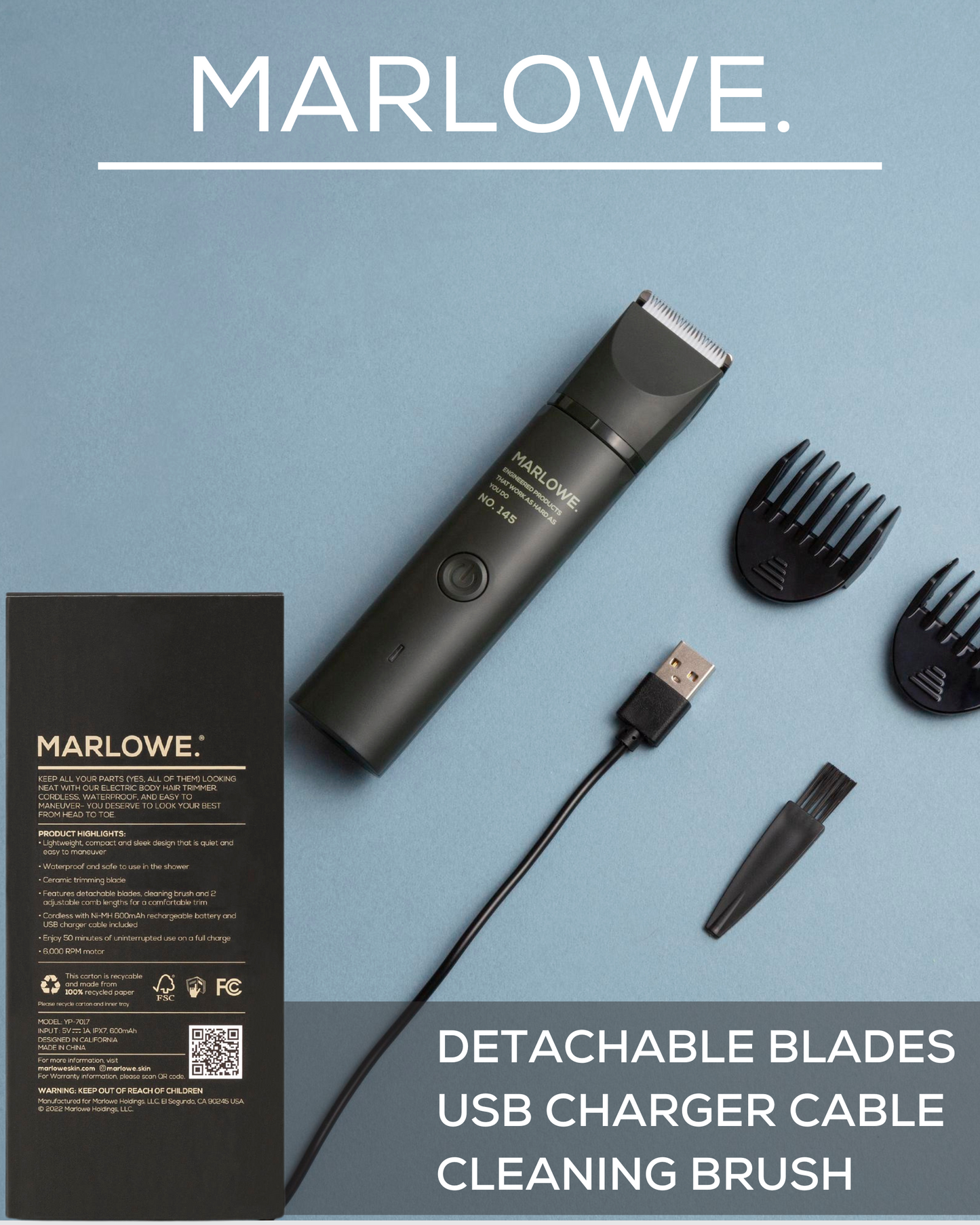 No. 145 Body Hair Trimmer